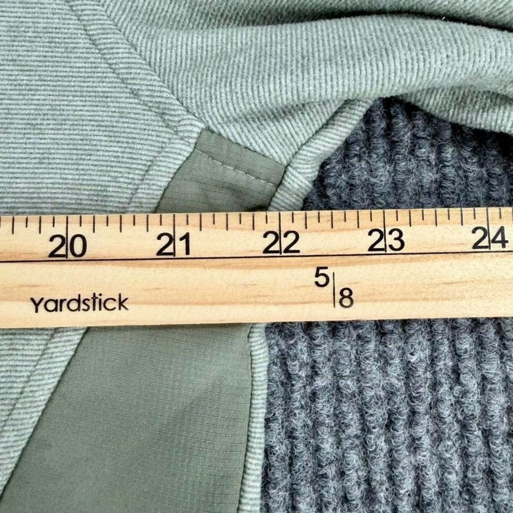 under armour coldgear 1/4 zip pullover men's large green fleece gorpcore outdoor - Picture 6 of 8